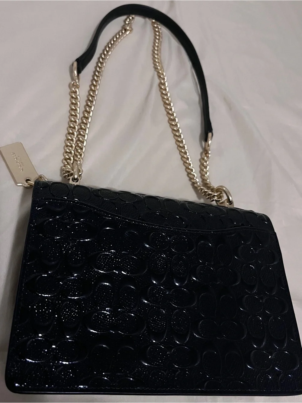 Coach Black Signature crossbody